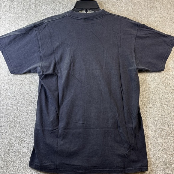 Vintage Green Bay Packers Taz Shirt Men Large Faded Black Looney Tunes 1995 USA - Picture 3 of 12